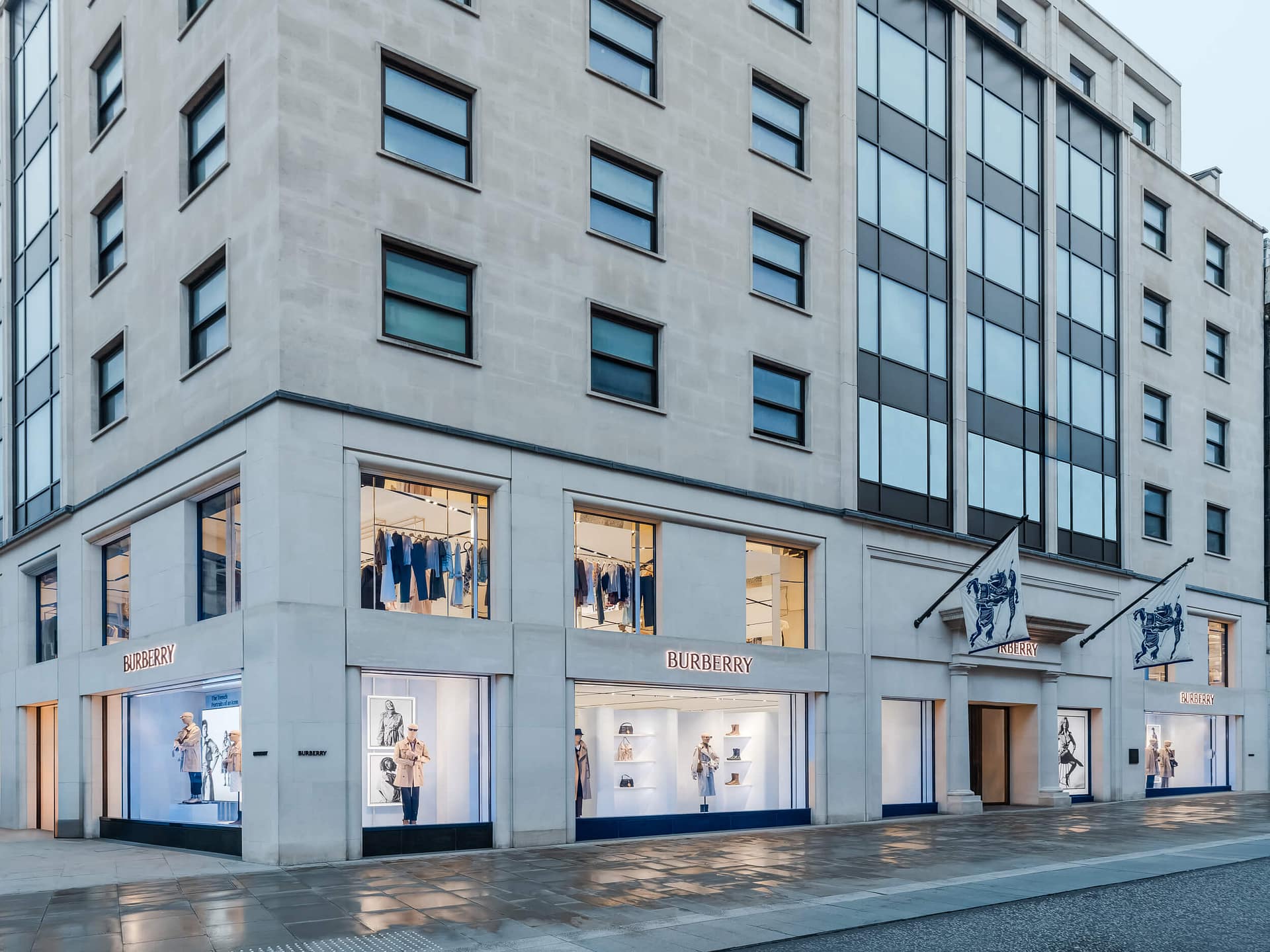 Burberry Trench — Bond Street & Regent Street, London